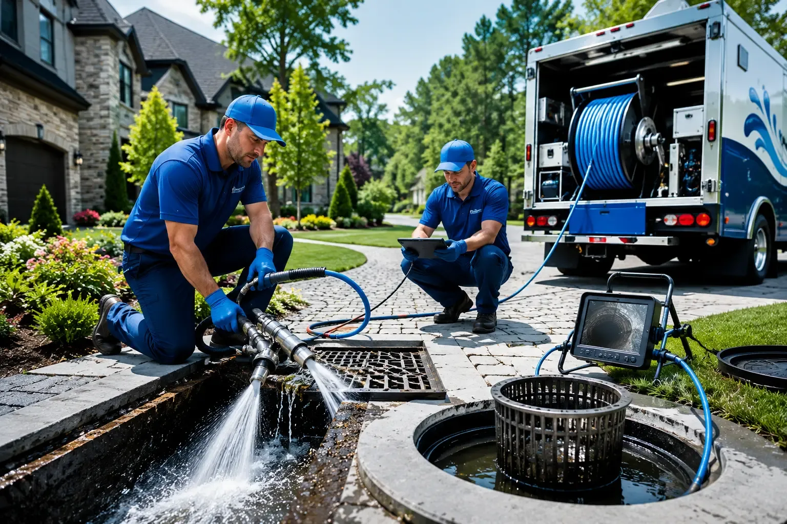 Local outdoor drain cleaning professionals in Newville, PA