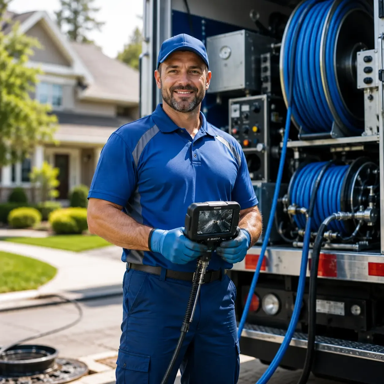 Local outdoor drain cleaning specialists in Newville, PA